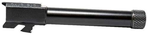 Faxon Firearms GA910N19NGQT Duty Series  9mm Luger Compatible w/Glock 19 Gen2-5, Threaded Black Nitride Steel                                                                                           