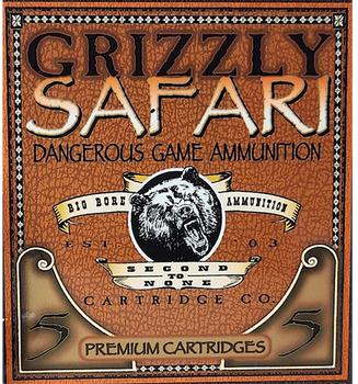 Grizzly Ammo GC416RG5   416Rigby 400gr Solid Brass 5 Per Box/10 Case                                                                                                                                    