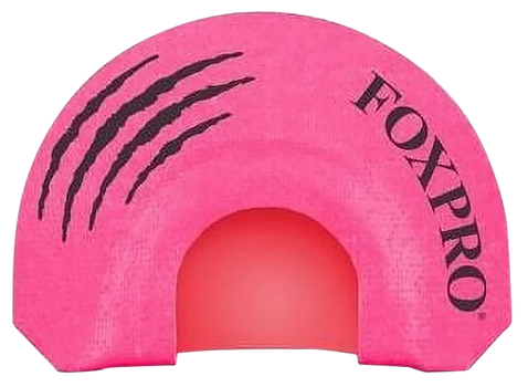 Foxpro GUNSLINGER Gun Slinger Howler  Diaphragm Call Triple Reed Coyote Sounds Attracts Coyotes Pink                                                                                                    
