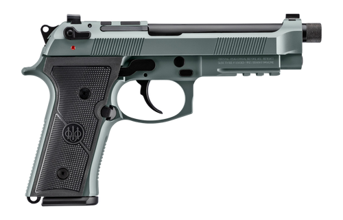 Beretta USA JS92M9A4GLUN10 M9A4 Overlanding Full Size Frame 9mm Luger 10+1 5.10" Black Threaded Barrel, Lunar Cerakote Steel Optic Ready/Serrated Slide, Lunar Cerakote Aluminum Frame w/Beavertail & Pi
