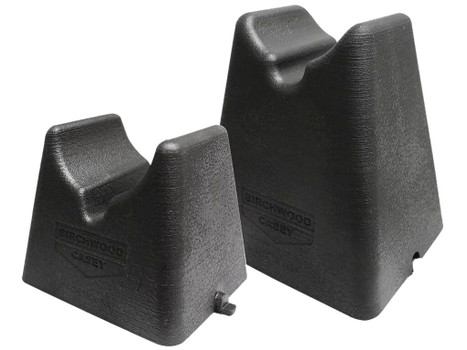 Birchwood Casey 48202 Nest Rest 2-Piece Shooting Rest Stackable Soft Rubber Small & Large Rests