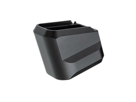 Tyrant CNC TDVP9MAGEXBLACK Magazine Extension Fits H&K VP9/VP40/VP30 5rd Black Aluminum