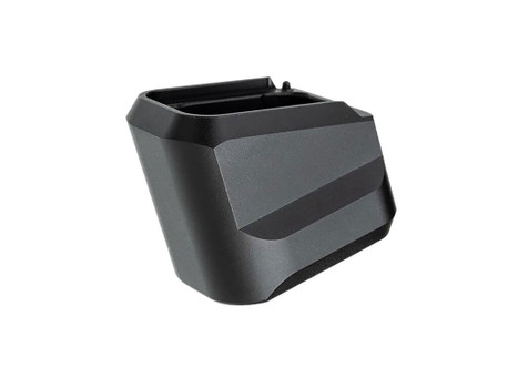 Tyrant CNC TDVP9MAGEXBLACK Magazine Extension Fits H&K VP9/VP40/VP30 5rd Black Aluminum