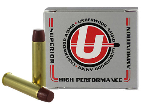 Underwood Ammo 726 Gas Check 460S&WMag 360gr Hard Cast Long Wide Nose 20 Per Box/10 Case