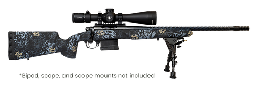 Horizon Firearms RF017S392214T19 Vandal Prime 7MM PRC 22" Black Spiral Fluted Threaded Barrel, Drilled & Tapped Receiver, Textured Iota EKO Carbon Fiber Stock                                          