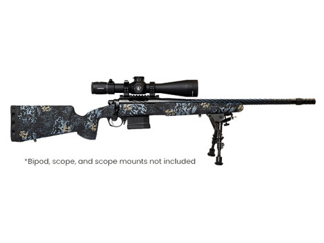 Horizon Firearms RF017S392214T19 Vandal Prime 7MM PRC 22" Black Spiral Fluted Threaded Barrel, Drilled & Tapped Receiver, Textured Iota EKO Carbon Fiber Stock