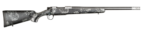 Christensen Arms 8010660000 Ridgeline FFT 375 H&H 3+1 24" Carbon Fiber Threaded Barrel, Stainless Steel Drilled & Tapped Receiver, Carbon w/Gray Accents Sporter FFT Carbon Fiber Stock                 