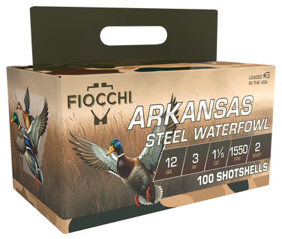 Fiocchi 123ADS4   12Gauge 3" 1 1/5oz 4Shot 100 Per Box/2 Case                                                                                                                                           