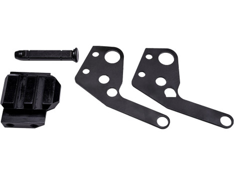 Kel-Tec PLR161570 SU/PLR Picatinny Adapter Black Aluminum Includes Two Mounting Plates