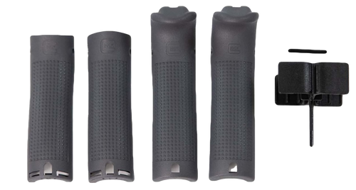 Glock 39709  Backstrap/Beavertail Set Gray Polymer                                                                                                                                                      