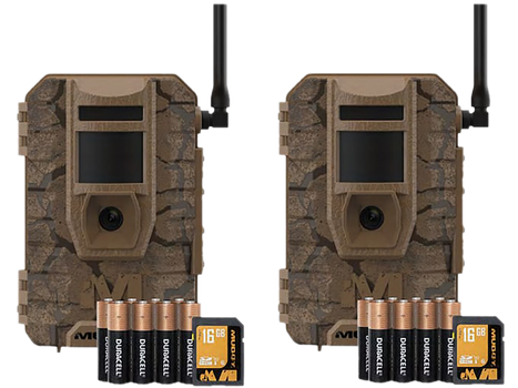 Muddy MUDMTGTRK2PK Mitigator Cellular Trail Camera 2 Pack                                                                                                                                               