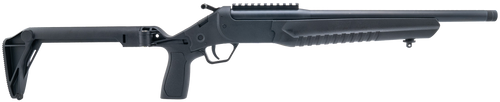 Rossi LWC0556-BKFS LWC  5.56x45mm NATO Single Shot 16.50" Black Oxide Threaded Barrel, Black Picatinny Rail Alloy Steel Receiver, Folding Black Polymer Stock                                           