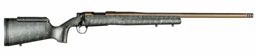 Christensen Arms 8010200701 Mesa Long Range 308 Win 4+1 16.25" Burnt Bronze Cerakote Threaded Barrel & Steel Drilled & Tapped Receiver, Green w/Black/Tan Webbing Adj Cheek Riser Polymer Stock         