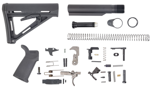 Dpms Panther Arms DP51655109854 MOE PPT Lower Build Kit AR-15 Includes Black Magpul Grip & Magpul MOE Black Stock                                                                                       