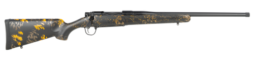 Christensen Arms 8010135600 Mesa FFT Buckmasters 300 Win Mag 22" Black Cerakote Match Grade Threaded Barrel, Black Cerakote Stainless Steel Drilled & Tapped Receiver, Black w/Orange Sporter FFT Carbon