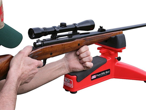 MTM Case-Gard FRR30 Front Rifle Rest Red Polymer