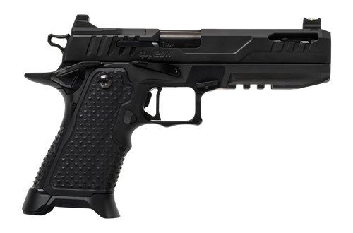 Oa Defense  2311 Pro Elite Full Size 9mm Luger 17+1 5" Ported Barrel, Black DLC Steel Optic Ready/Serrated Slide, Black Aluminum Frame w/Picatinny Rail, Black Aluminum Grip, Ambidextrous              