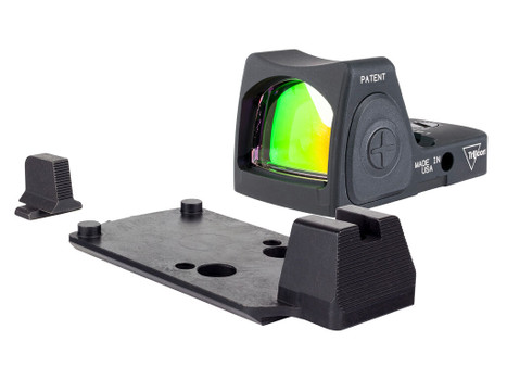 Trijicon 700817 RMR Dual Defense Cerakote Black 1x 3.25 MOA Red Dot Reticle Fits Sig Sauer M17/18