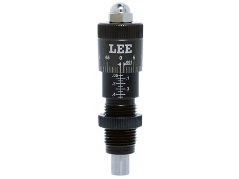 Lee Precision 92140 Micrometer Factory Crimp Adapter Black/Clear 38 Special Pistol Firearm