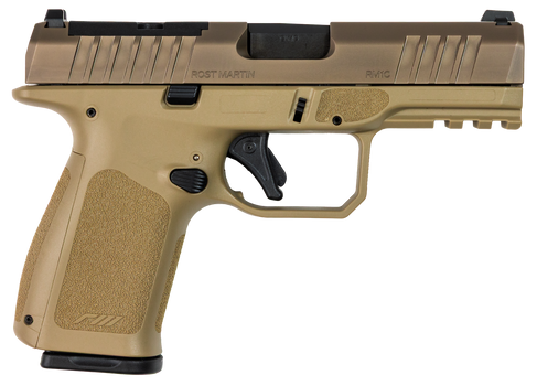 Rost Martin RM1CMOVOSP10 RM1C  9mm Luger 10+1 4" Black Optic Ready/Serrated Slide Black                                                                                                                 