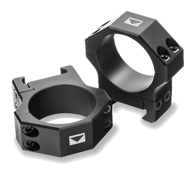 Steiner 5957 H-Series Lightweight Matte Black Steel 30mm Tube Low, Picatinny Rail                                                                                                                       