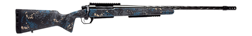Horizon Firearms HRF-VP2-7PRC-22R Vandal Prime 2 7mm PRC 22" Black Chrome Chevron Fluted Threaded Barrel, Black Chrome Steel Receiver w/Picatinny Rail, Arca Rail Forend, Cobalt Basin Iota BKH Carbon F