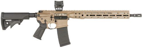 LWRC ICDIR5CK16MLXSBT-KIT Individual Carbine DI Kit 5.56 NATO 16.10" Threaded Barrel, M-LOK Handguard, Black LWRC Compact  Stock, Black Magpul+ Grip                                                    