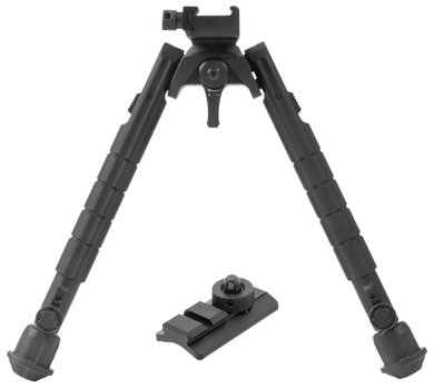 Leapers TLBP03B   Bipod Black Anodized 8-12" Aluminum                                                                                                                                                   