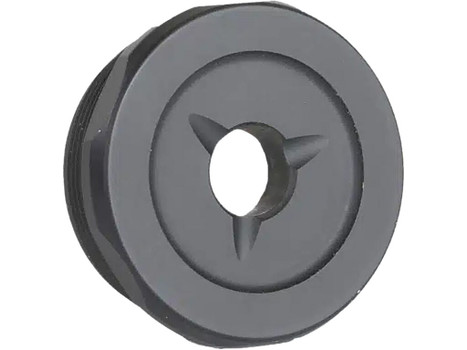 Jk Armament JK155LTEC30 LT Flash Reducer End Cap 30Cal Fits Aluminum Hard Anodized Black