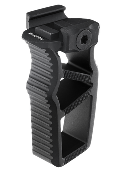 Leapers MTFGP01X Ultra Slim Foregrip  Matte Black Anodized Aluminum                                                                                                                                     