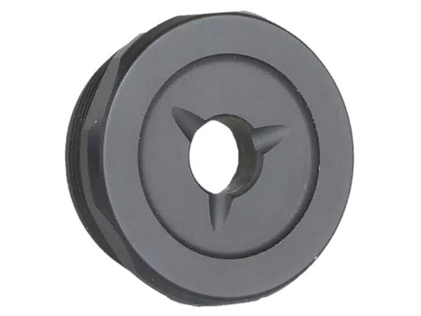 Jk Armament JK155LTEC22 LT Flash Reducer End Cap 22Cal Fits Aluminum Hard Anodized Black