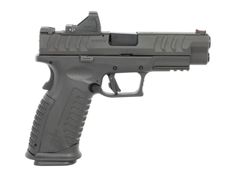 Springfield Armory XDME94510BHCOSP15PAC XD-M Elite OSP Gear Pac Full Size 10mm Auto, 15+1 4.50" Black Melonite Match Grade Barrel & Optic Ready/Serrated Steel Slide, Black Polymer Frame w/Picatinny Ra