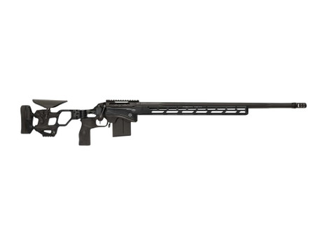 Cadex Inc CDXSSPRO6526CP20I2B1N CDX-SS Seven S.T.A.R.S. Pro 6.5 Creedmoor 10+1 26" Black DLC Fluted Threaded Barrel, Black Cerakote Receiver, ARCA Rail, M-LOK Handguard, Black Adjustable Folding Butt