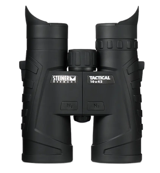 Steiner 2005 T1042 Tactical 10x42mm Roof Prism, Fast-Close Focus, Black Makrolon w/Rubber Armor                                                                                                         
