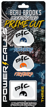 Higdon Outdoors 24246 Beau Brooks Diaphragm Call Mockingbird Latex 3 Pack                                                                                                                               