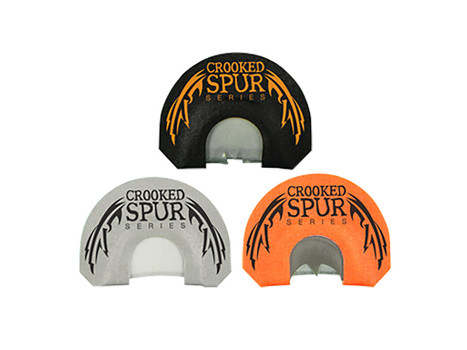 Foxpro CSMCOMBO Crooked Spur Combo Pack Diaphragm Call Double/3.5 Reed Turkey Sounds Attracts Turkeys Black/Orange/White 3 Piece