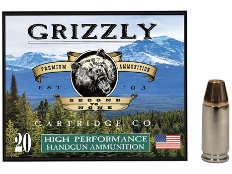 Grizzly Ammo GC9M+P29mm+P Luger 147gr Full Metal Jacket Flat Point 20 Per Box/10 Case