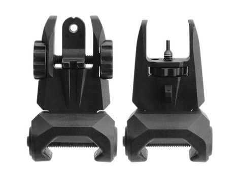 TACFIRE IS012B FRT/RR PLN/LOWPRO POLY FLIPUP SGHT