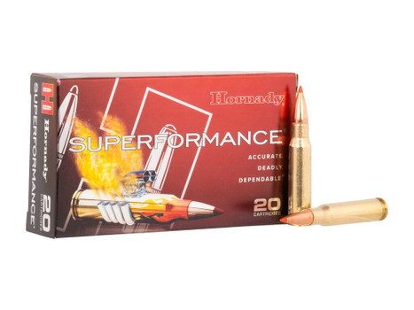 Hornady 80772 Superformance 308Win 180gr Super Shock Tip 20 Per Box/10 Case