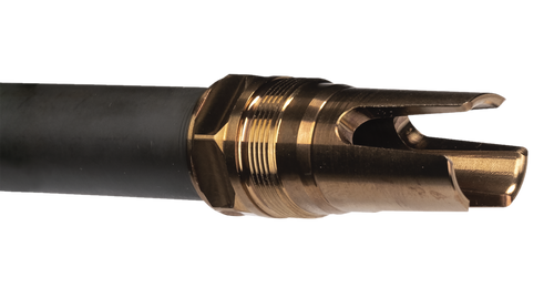 Q LLC ACCFH3/4-24 Flash Hider  7.62 Steel 3/4"x24 Threads 2.13" OAL                                                                                                                                     