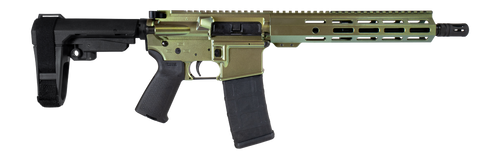 Shark Coast Tactical SCC07138CAI-P Caiman 5.56 NATO 30+1 10.50" Black Nitride Threaded Barrel, Aluminum Receiver w/Picatinny Rail, M-LOK Handguard, Polymer SB Tactical SBA3 Brace, Magpul MOE Grip, Rig