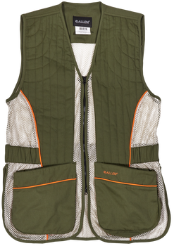 Allen 22611 Ace Shooting Vest M/L Olive/Tan                                                                                                                                                             