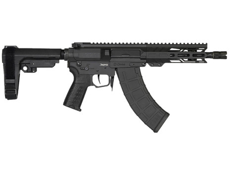 CMMG 76A950AAB Banshee MK47 7.62X39 30+1 8" EML 6" M-LOK Handguard 7075-T6 Aluminum CMMG Zeroed Pistol Grip