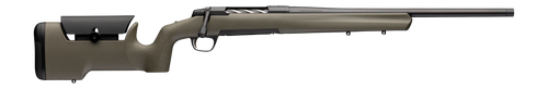 Browning 036122297 X-Bolt 2 Special Max LR SPR Full Size 300 PRC 3+1 22" Matte Black Heavy Sporter Threaded Barrel, Matte Black Steel Drilled & Tapped Receiver, OD Green/Black Adjustable Max Synthetic