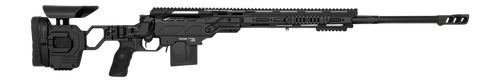 Cadex Inc CDX33LITE33827BR30I2D3 CDX-33 Lite 338 Lapua Mag 5+1 27" Black DLC Fluted Threaded Barrel, Black Cerakote Receiver w/Picatinny Rail, M-LOK Handguard, Adjustable Folding Black Buttstock, Blac
