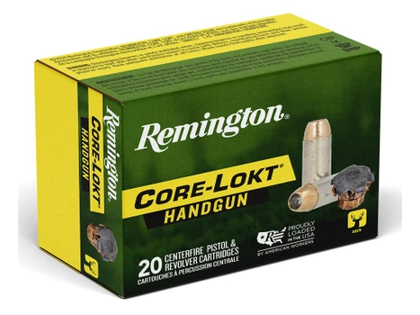 Remington Ammunition 20272 Core-Lokt 45Colt 237gr Jacketed Hollow Point 20 Per Box/10 Case