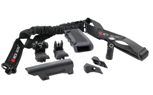 Meta Tactical Llc MTA-MX1-UUK MX-1 Ultimate Upgrade Kit Black Compatible w/Glock 10mm Auto/45 ACP/9mm Luger/40 S&W, Black                                                                               