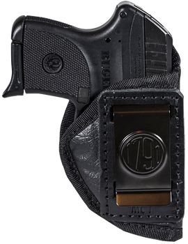 1791 Gunleather ECOP1BLKR EcoCarry  IWB Pocket Size Black Right Hand                                                                                                                                    