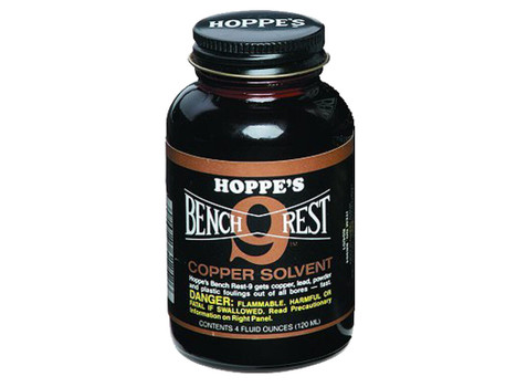 Hoppe's BR904 Bench Rest 9 Copper Bore Cleaner 5 oz. Bottle 10 Pack