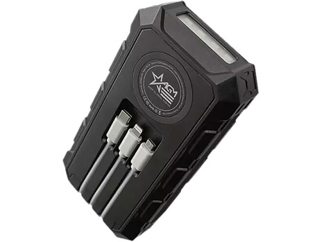AGM Global Vision 6628XPB31 Solar Power Bank Black 5V